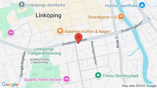 Lägenheter att hyra i Linköping - kort over placeringen