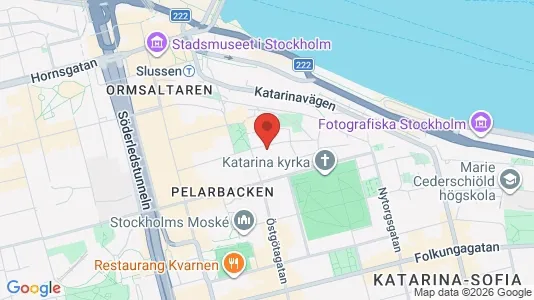 Lägenheter att hyra i Södermalm - kort over placeringen