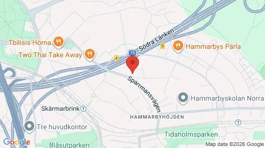 Lägenheter att hyra i Söderort - kort over placeringen