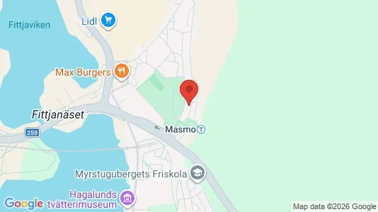 Lägenheter att hyra i Huddinge - kort over placeringen