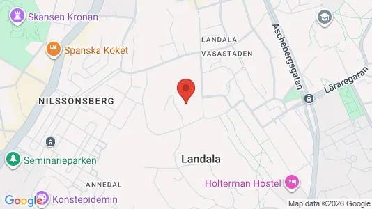 Lägenheter att hyra i Göteborg Centrum - kort over placeringen