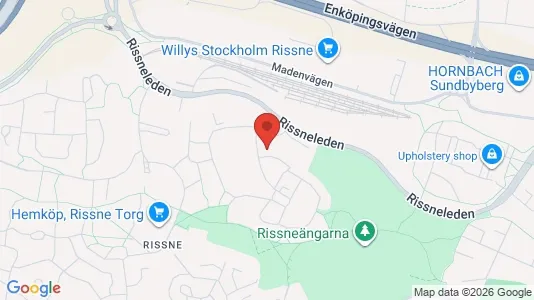 Lägenheter att hyra i Sundbyberg - kort over placeringen