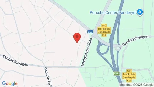Lägenheter att hyra i Danderyd - kort over placeringen