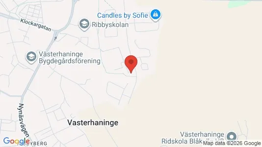 Lägenheter att hyra i Haninge - kort over placeringen