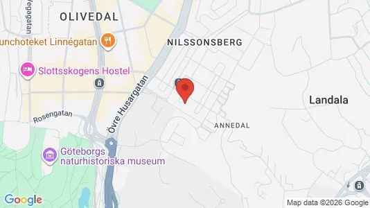 Lägenheter att hyra i Göteborg Centrum - kort over placeringen