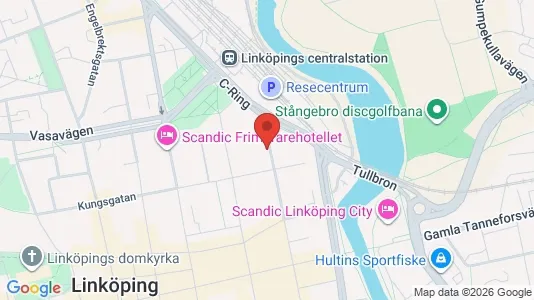 Lägenheter att hyra i Linköping - kort over placeringen