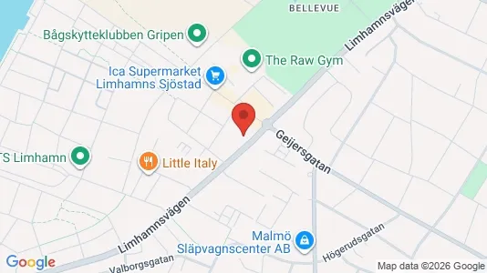 Lägenheter att hyra i Limhamn/Bunkeflo - kort over placeringen