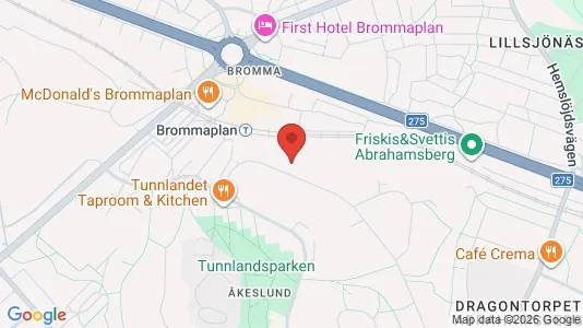 Lägenheter att hyra i Västerort - kort over placeringen