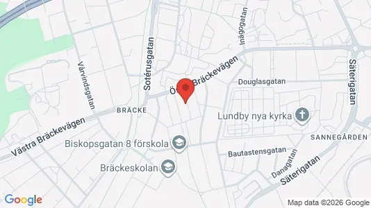 Lägenheter att hyra i Västra hisingen - kort over placeringen