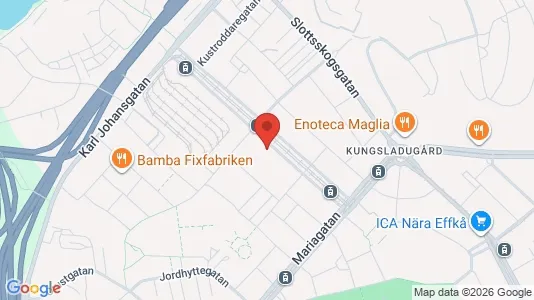 Lägenheter att hyra i Majorna-Linné - kort over placeringen