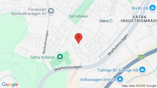 Lägenheter att hyra i Söderort - kort over placeringen