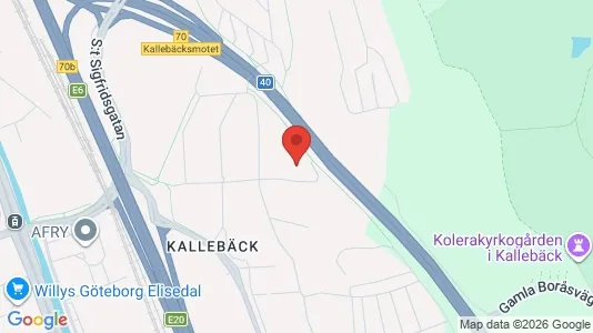 Lägenheter att hyra i Örgryte-Härlanda - kort over placeringen