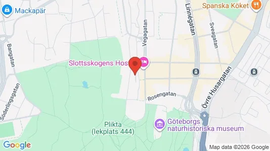 Lägenheter att hyra i Göteborg Centrum - kort over placeringen