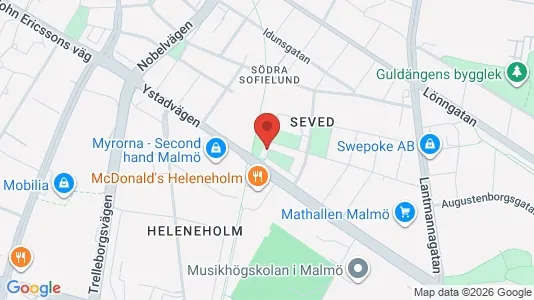 Lägenheter att hyra i Sofielund - kort over placeringen