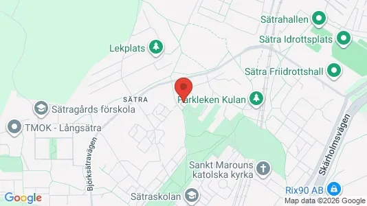 Lägenheter att hyra i Söderort - kort over placeringen