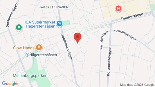 Lägenheter att hyra i Söderort - kort over placeringen