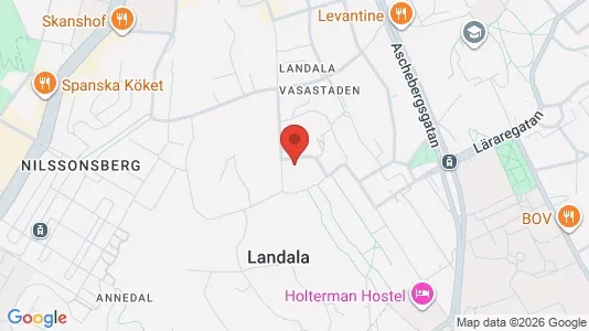 Lägenheter att hyra i Göteborg Centrum - kort over placeringen
