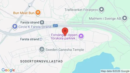 Lägenheter att hyra i Söderort - kort over placeringen