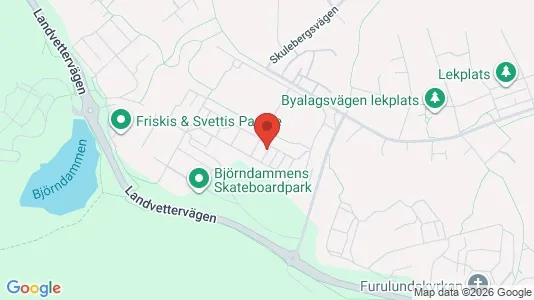 Lägenheter att hyra i Partille - kort over placeringen