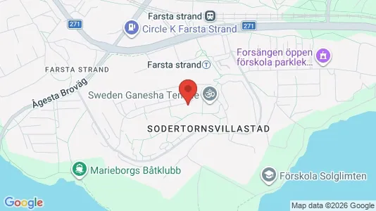 Lägenheter att hyra i Söderort - kort over placeringen