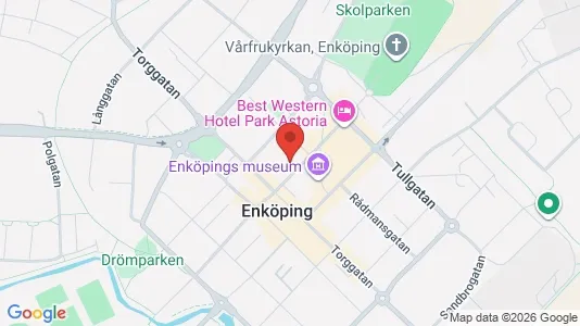 Lägenheter att hyra i Enköping - kort over placeringen