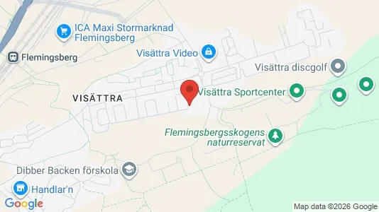 Lägenheter att hyra i Huddinge - kort over placeringen
