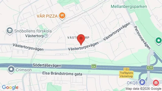 Lägenheter att hyra i Söderort - kort over placeringen