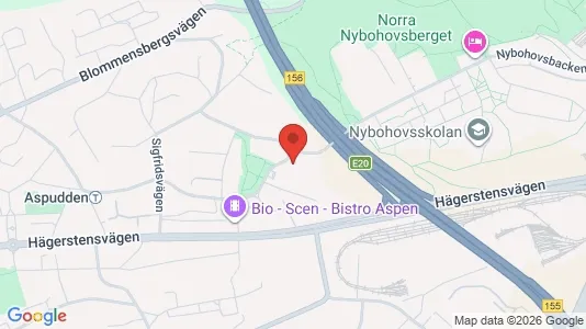 Lägenheter att hyra i Söderort - kort over placeringen