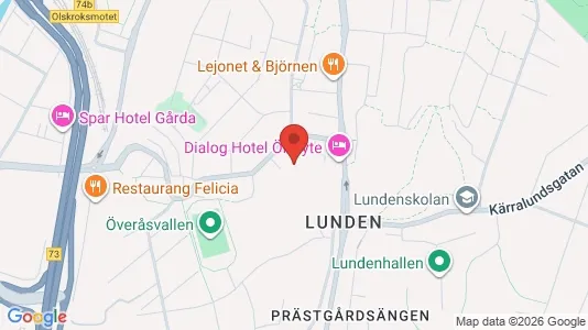 Lägenheter att hyra i Örgryte-Härlanda - kort over placeringen