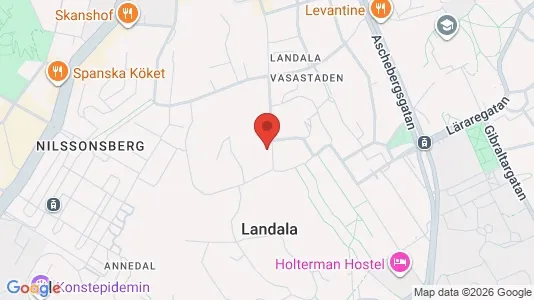 Lägenheter att hyra i Göteborg Centrum - kort over placeringen
