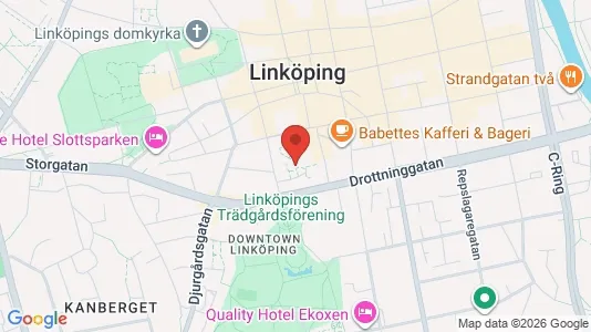Lägenheter att hyra i Linköping - kort over placeringen