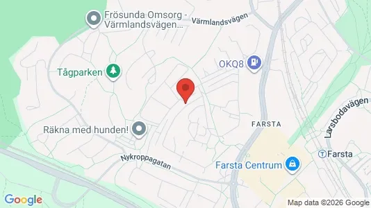 Lägenheter att hyra i Söderort - kort over placeringen