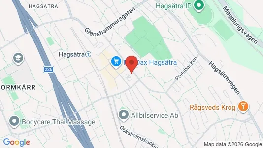 Lägenheter att hyra i Söderort - kort over placeringen