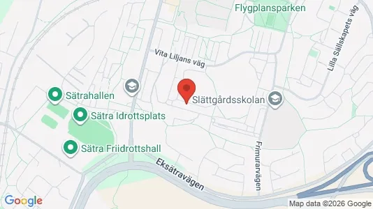 Lägenheter att hyra i Söderort - kort over placeringen