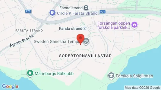 Lägenheter att hyra i Söderort - kort over placeringen