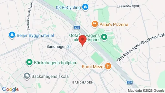Lägenheter att hyra i Söderort - kort over placeringen