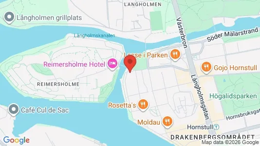 Lägenheter att hyra i Södermalm - kort over placeringen