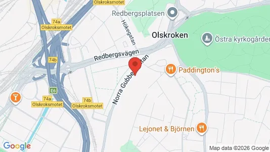 Lägenheter att hyra i Örgryte-Härlanda - kort over placeringen