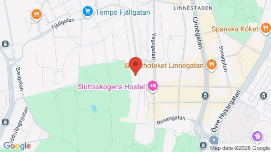 Lägenheter att hyra i Majorna-Linné - kort over placeringen