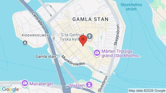 Lägenheter att hyra i Stockholm Innerstad - kort over placeringen