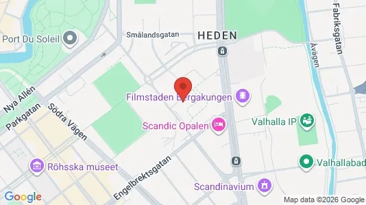 Lägenheter att hyra i Göteborg Centrum - kort over placeringen