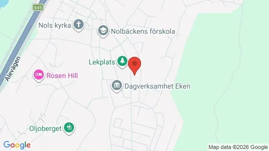 Lägenheter att hyra i Ale - kort over placeringen