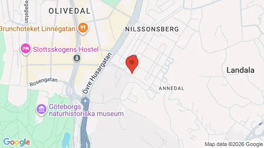 Lägenheter att hyra i Göteborg Centrum - kort over placeringen