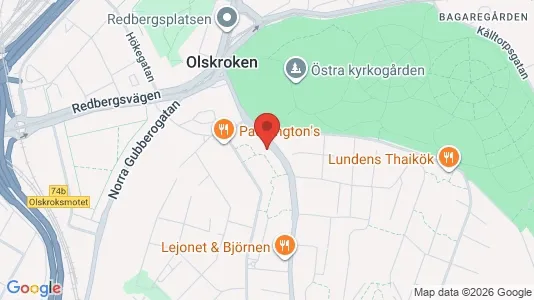 Lägenheter att hyra i Örgryte-Härlanda - kort over placeringen