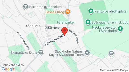 Lägenheter att hyra i Söderort - kort over placeringen