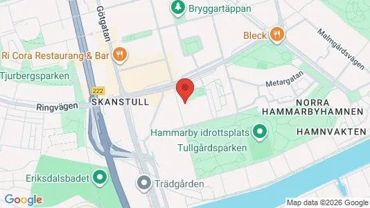 Lägenheter att hyra i Södermalm - kort over placeringen
