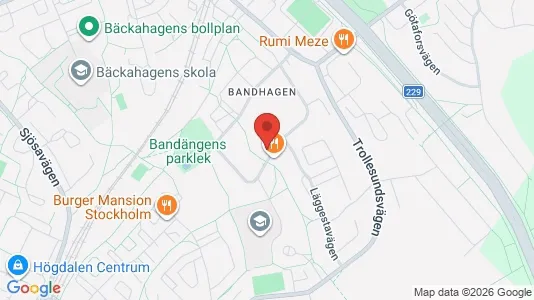 Lägenheter att hyra i Söderort - kort over placeringen