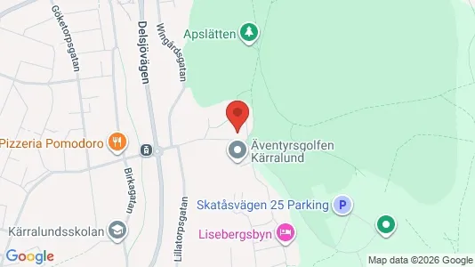 Lägenheter att hyra i Örgryte-Härlanda - kort over placeringen