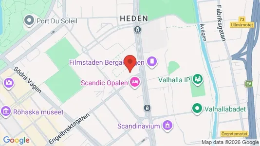 Lägenheter att hyra i Göteborg Centrum - kort over placeringen