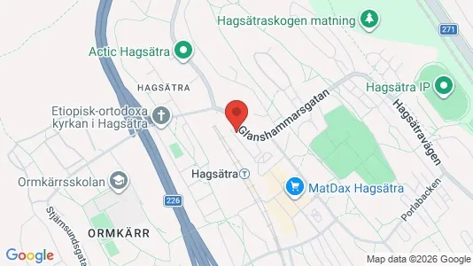 Lägenheter att hyra i Söderort - kort over placeringen